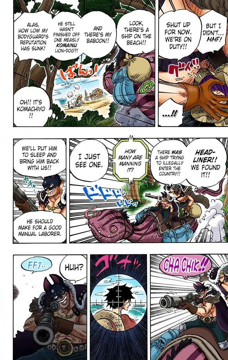 One Piece - Digital Colored Comics Chapter 911 12